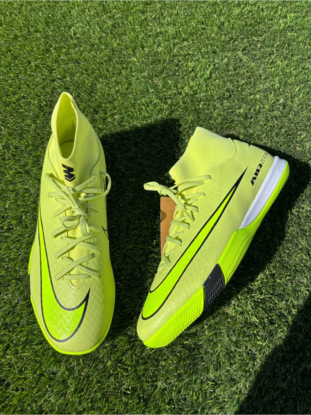 Nike Zoom Mercurial SuperFly 10 Academy IC Soccer Shoes Size 10